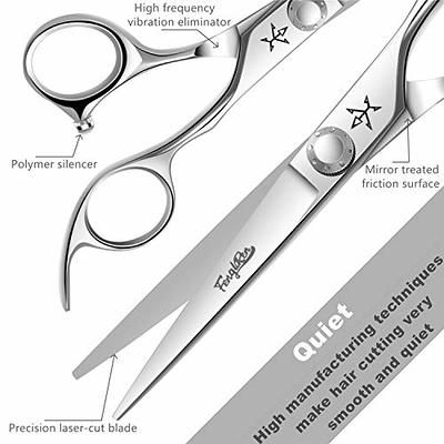 Titanium Plated Professional Hair Cutting Shears,6 Inch Barber