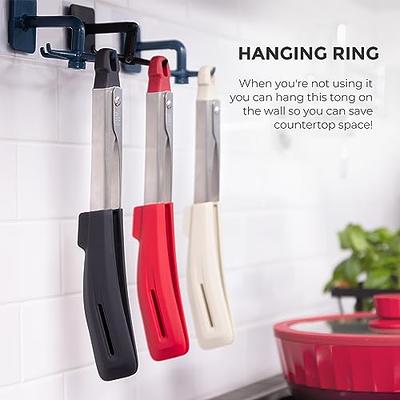 Farberware Soft-Grip Stainless Steel 9-inch Locking Kitchen Tongs