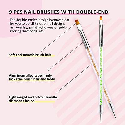 Nail Art Decorations & Brushes Set, FANDAMEI Nail Art Brushes