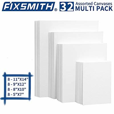 Premium High-Quality Canvas Boards - 11x14 Inch, 32 Pack - Primed