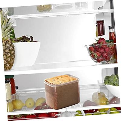 Food Storage Box Practical Food Stainless Steel Crisper Storage