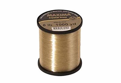 Maxima Fishing Line Guide Spool, Crystal Ivory, 12-Pound/1176-Yard