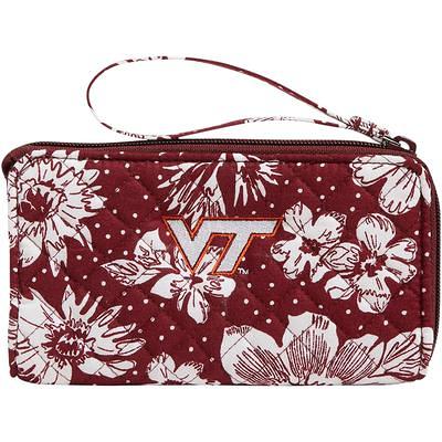 Vera Bradley Indiana Hoosiers Rain Garden Front-Zip Wristlet