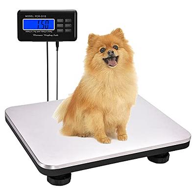 150kg 300kg Stainless Steel Veterinary Platform Floor Instrument Waterproof  Electronic Digital Postal Pet Weight Scale - China Pet Scale, Postal Scale