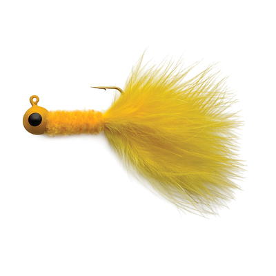 Eagle Claw ECJC Crappie Chenille Jig Fishing Lure, Chartreuse