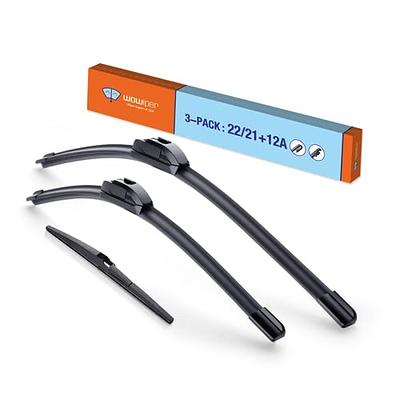 EMITHSUN Windshield Wiper Blades With Rear Wiper Blades set