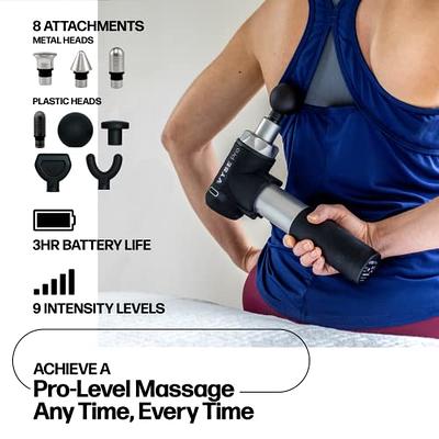 The Percussive Shoulder Massager