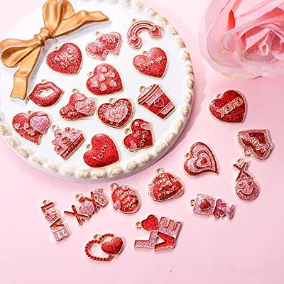 Heart charms for jewelry making