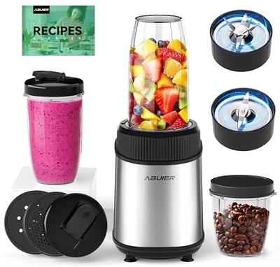 900W Smoothie Blender, Abuler Personal Blender for Shakes and Smoothies, 13  Pieces with 20 OZ *2 To-Go Cups, Portable Blenders for Kitchen Smoothie