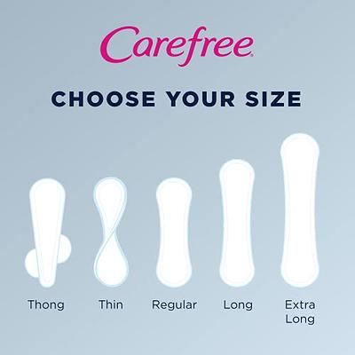 2* Carefree Acti-Fresh Liners Extra Long Unscented Body Shape 36ct