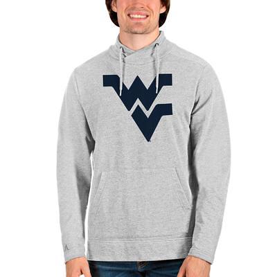 Tennessee Titans Antigua Reward Crewneck Pullover Sweatshirt - Heathered  Navy