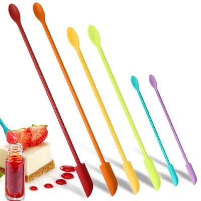 3-Pack Silicone Jar Spatulas, Vovoly Small Seamless Design Rubber Scraper  with Stainless Steel Core,…See more 3-Pack Silicone Jar Spatulas, Vovoly
