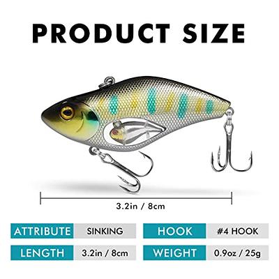 TRUSCEND Pre-Rigged Fishing Lures Fishing Gifts for Men Artificial