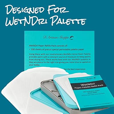 WetNDRi Wet Palette and Wet Palette Paper Refill Only Bundle - Yahoo  Shopping