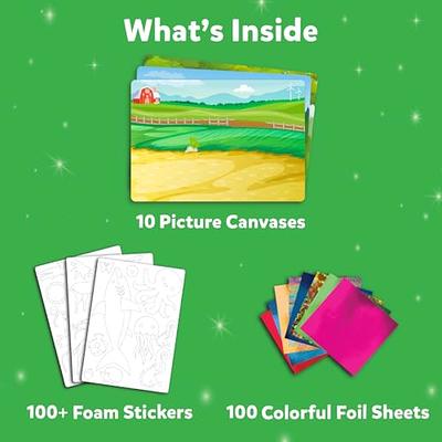 Skillmatics Foil Fun & Dot It Animals Theme Bundle, Art & Craft Kits, DIY  Activities for Kids