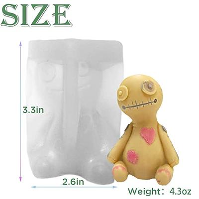 3D Cartoon Bear Silicone Candle Mold DIY Teddy Animal Candle Making  Supplies Soap Resin Chocolate Mold Gifts Craft Home Decor