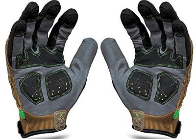 AIGEVTURE Anti Vibration Work Gloves Men,TPR Impact Protection Gloves,SBR  Fingers & Palm Padded Safety Impact Reducing Mechanic Gloves (XL, Red) -  Yahoo Shopping