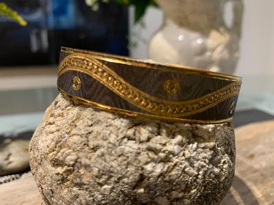 Umbra Gold Circa Bracelet & Ring Holder