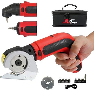DOMINOX Cordless Electric Sailing Cutter Knife DC 18V Rope Cutter Kit Wire Cutter Fabric Hot Knife Cutting Tool for Cutting Belt, Webbing, Fiber