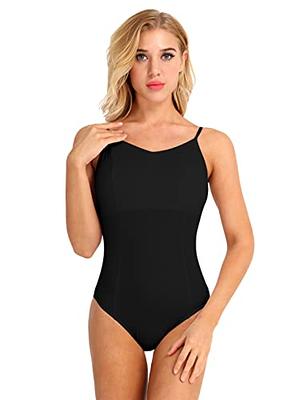  winying Womens Criss Cross Back Built In Shelf Bra Ballet Dance  Leotard Gymnastic Bodysuit Dancewear Black B X-Small : Clothing, Shoes &  Jewelry