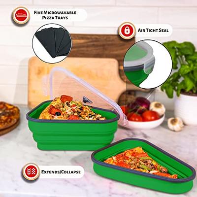 Collapse-it Silicone Food Storage Containers - BPA Free Airtight Silicone  Lids, 4 Piece Set of 6-Cup & 4-Cup Collapsible Lunch Box Containers - Oven