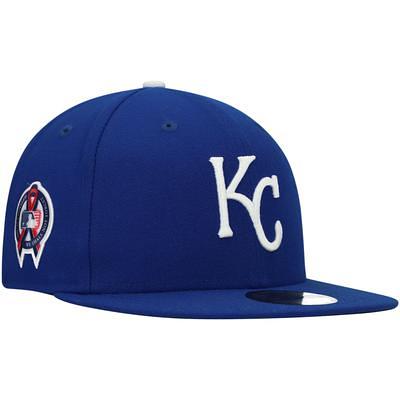 Men's New Era Royal Kansas City Royals Cooperstown Collection Wool 59FIFTY  Fitted Hat 