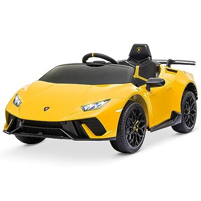 Enyopro 12V 7Ah Kids Electric Ride on Car, Licensed Dodge Charger SRT Hellcat, Battery Powered 4-Wheels Toy Car Electric Vehicle for Kids with