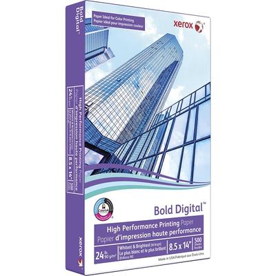 Xerox Bold Digital Printing Paper Ledger Size 11 x 17 100 U.S. Brightness  32 Lb Text 120 gsm FSC Certified Ream Of 500 Sheets - Office Depot