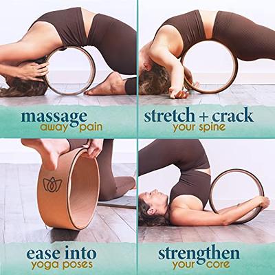 Pilates Yoga Wheel For Deep Tissue Massage For Back Pain Relief