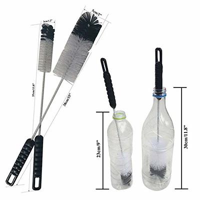 glassware cleaning brush kit decanter long