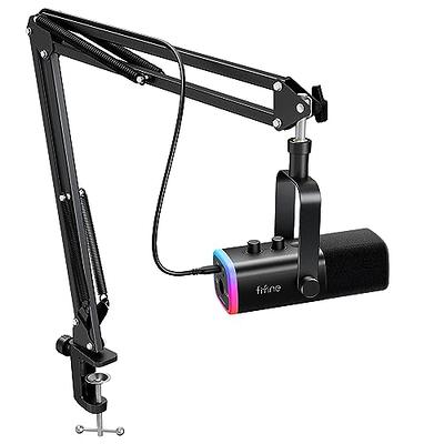 YOTTO USB condenser PC microphone set With pop guard/arm stand