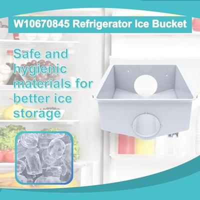 Whirlpool Freezer, Refrigerator Ice Bucket WP67001255