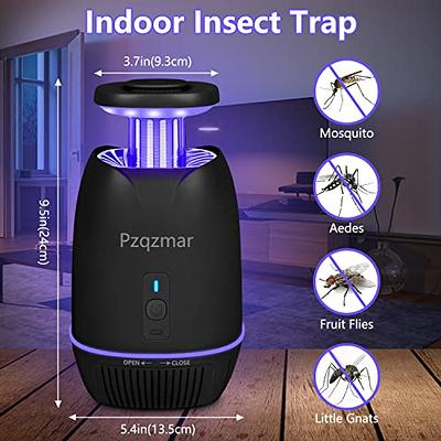 Pzqzmar Fruit Fly Trap,Electric Bug Zapper Indoor Insect Trap,Bug Catcher  for Fruit Flies,Flying Insect,Mosquito,Gnat,Moth,Fly Mosquito Killer Lamp  for Home House,UV Light&Sticky Glue,Plug-in(Black) - Yahoo Shopping