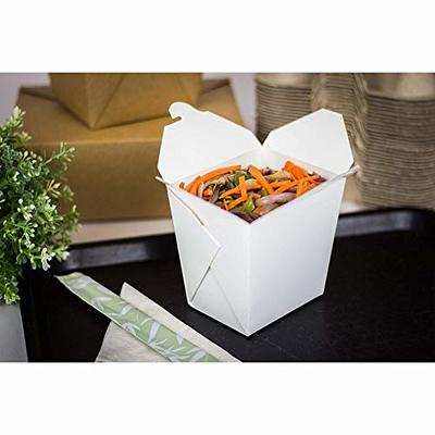 Fold-Pak Chinese Take-Out Container w/ Handle (500/Case)