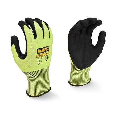 MidWest Quality Gloves, Inc. Small/Medium Yellow Nitrile Dipped