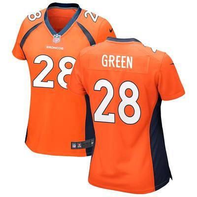 Men's Nike Orange Denver Broncos Custom Game Jersey