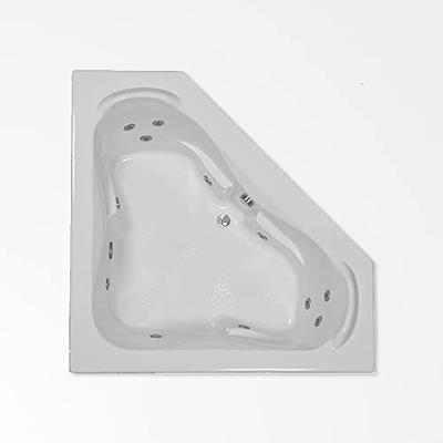 Jacuzzi PROJECTA 60 in. x 36 in. Acrylic Rectangular Drop-In Whirlpool Bathtub in White