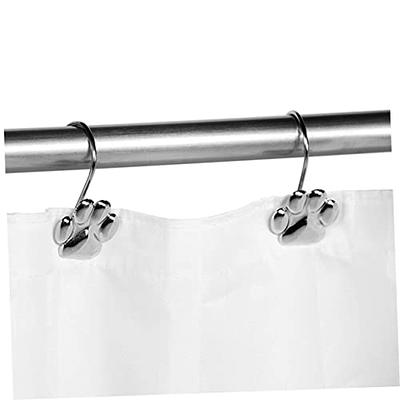 12pcs Shower Curtain Hangers paw Print Shower Curtain Rod Cover Curtain  Rings Hooks for Curtain rods Hanger Hooks Shower Curtain Rod Hooks Curtain  Hooks Curtain Trim Metal - Yahoo Shopping