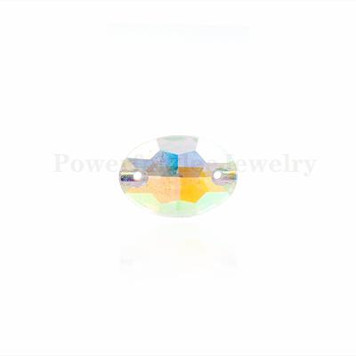 John Bead Acrylic Round Flat Back Rhinestones 6mm (ss28) Crystal