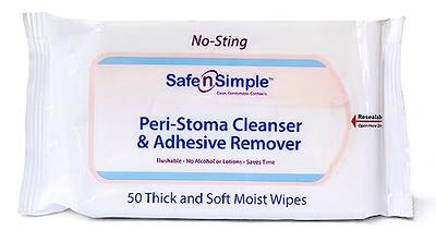 Safe n' Simple Adhesive Remover Wipes - 50 Large No-Sting Skin Prep Wipes  Medical Skin Adhesive Remover - Adhesive Removing Wipes for Skin -  Non-Alcohol - Yahoo Shopping