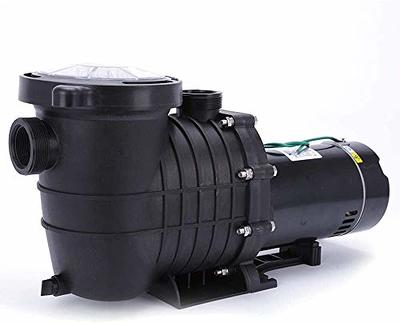 TUOKE Swimming Pool Pump, 2HP 115V, 1500W Single Speed Pumps for