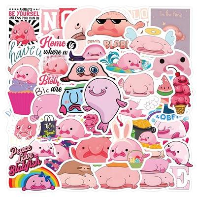 60pcs Cute Cartoon Stickers, Kawaii Vinyl Stickers, Waterproof Stickers For  Water Bottle,Skateboard