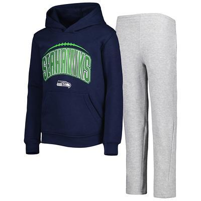 Women's Seattle Seahawks Fanatics Branded Heather College Navy