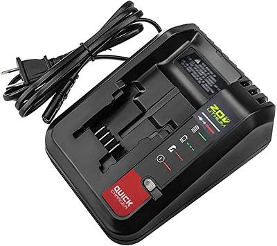 Exmate 12V Lithium Battery Charger Compatible with Black and Decker BL1110 BL1310 BL1510 LB12 LBX12 LBXR12 12V Pod Style Battery (Not for Ni-MH