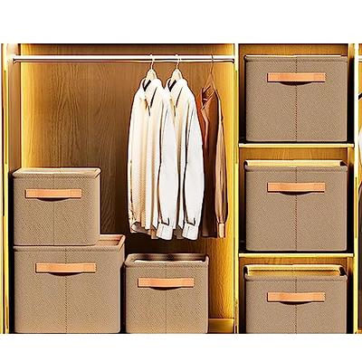 Homsorout Clothes Organizer for Jeans, Foldable Fabric Storage