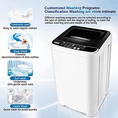 COMFEE Washing Machine 2.4 Cu.ft LED Portable Washing Machine and
