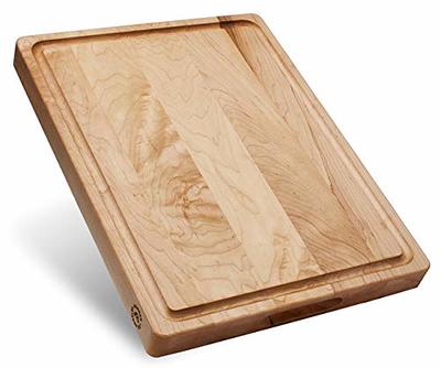 Large Wood Cutting Board with Juice Groove