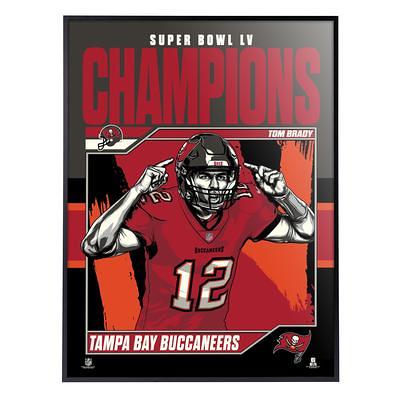 Tampa Bay Buccaneers Framed 20 x 24 Super Bowl LV Champions