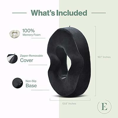 Non Slip Sitting Donut Cushion Relieves Tailbone Pressure Donut Pillow  Hemorrhoid Tailbone Cushion for Car Pregnancy