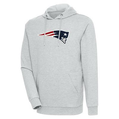 Men's Antigua Navy New England Patriots Victory Full-Zip Hoodie